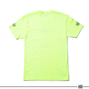 Qilo Warning Logo Printed Tee Neon Green / XL (X-Large)