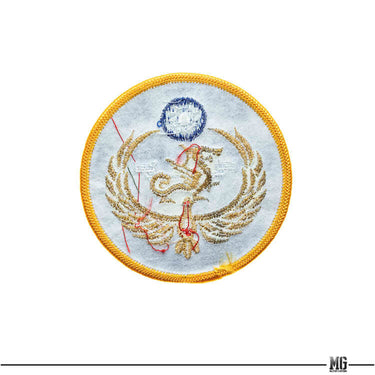 ROC Armed Forces Sleeve Patch (海岸巡防署 針織) Hi-Viz (Black)