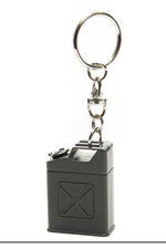 Retro Motif US Army Gas Fuel Tank Style LED Keychain