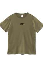 RTB Center Logo T-Shirt Army Green / XS (X-Small)