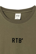 RTB Center Logo T-Shirt Army Green / XS (X-Small)