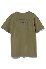 RTB Limited Edition Coordinates T-Shirt Army Green / XS (X-Small)