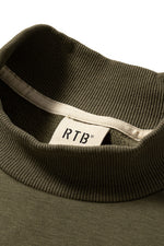 RTB Mock Neck Commando Sweatshirt