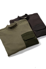 RTB Mock Neck Commando Sweatshirt