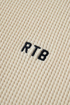 RTB Waffle-Knit Long Sleeved Tee