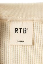 RTB Waffle-Knit Long Sleeved Tee