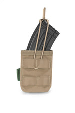 Warrior Assault Single Open AK Magazine Bungee Retention Pouch