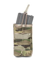 Warrior Assault Single Open 5.56mm Magazine Bungee Retention Pouch