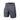 PolyCotton ripstop cargo shorts, dark gray with elastic waistband and cargo pockets.