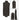Sturm single pistol magazine pouch with snap and looped straps, dark fabric