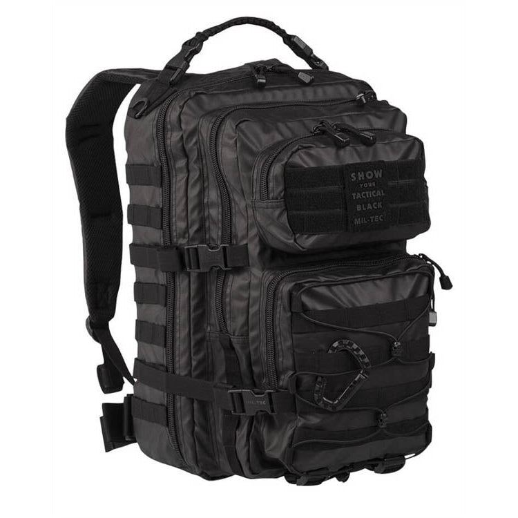 Sturm Mil-Tec 36L US Assault Tactical Backpack Black Large