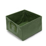 Olive foldable water sink with carry handle and reinforced side panels