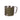 Olive drab stainless steel cup with loop carabiner handle