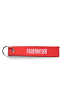 Sturm Feuerwehr Embroidered Key Ring Red