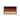 Rectangular fabric insignia patch with black top, red middle, yellow bottom and stitched border