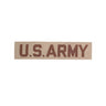 Desert textile badge patch with U.S. ARMY lettering