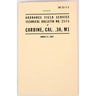 Carbine service manual reprint, tan cover with bold 'CARBINE, CAL. .30, M1' title