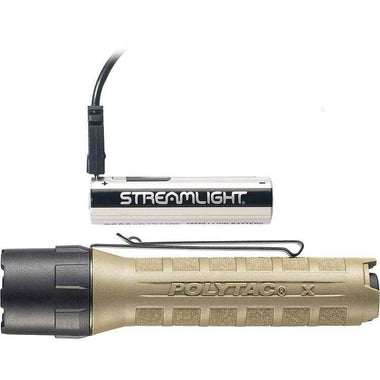 Streamlight PolyTac X Tactical Flashlight Coyote