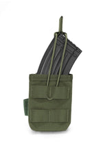 Warrior Assault Single Open AK Magazine Bungee Retention Pouch