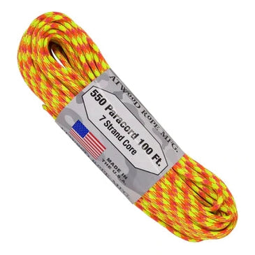 Atwood Rope MFG. 550 Paracord - Burnt Orange – Survival Gear Canada