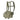 Olive green Cordura belt rig with front zip pouch, shoulder straps, and webbing loops