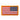 US Army Embroidered American Flag Patch Reverse