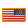 US Army Embroidered American Flag Patch Reverse