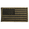 US Army Embroidered American Flag Patch OD/Black