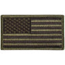 US Army Embroidered American Flag Patch Reverse OD/Black