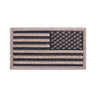 US Army Embroidered American Flag Patch Reverse Khaki/Black