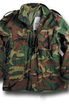 Like New US Army M65 Cold Weather Field Jacket Woodland / LL (Large Long)