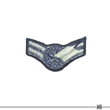 US Army Air Force Airman 1st Class Patch Silver/Blue Silver/Blue