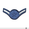 US Army Air Force Airman Patch Silver/Blue
