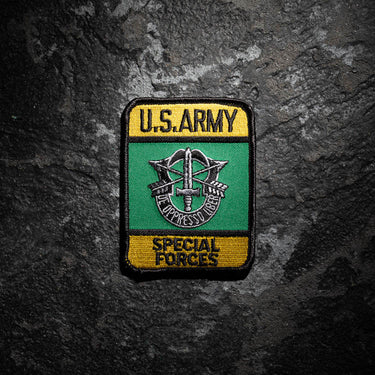 US Army Special Forces Textile Badge Color