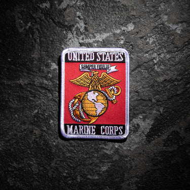 US Marine Corps Textile Badge Color