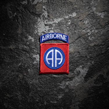 US Army 82nd Airborne Division Textile Badge Color