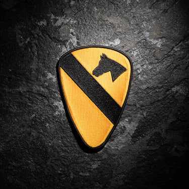 US Army 1st Cavalry Division Textile Badge Color