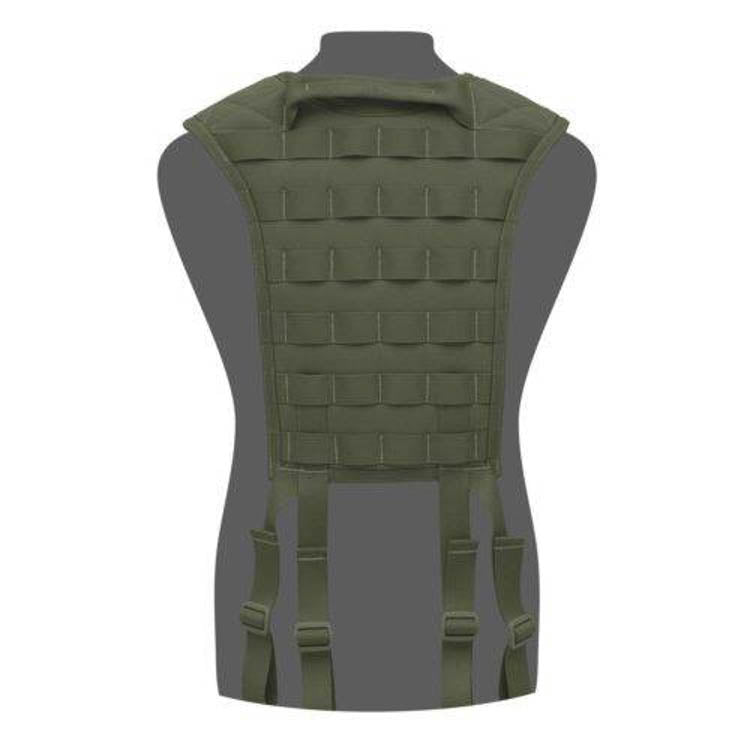 Warrior Assault Load Bearing MOLLE Harness With Rear Panel