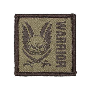 Warrior Assault Square Hook & Loop Patch Dark Earth