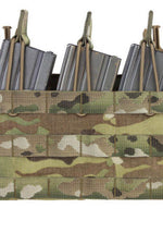 Warrior Assault Detachable Triple MOLLE Open M4/AK Pouch