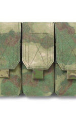 Warrior Assault Triple M4/SA80 Magazine Pouch A-TACS FG