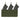 Warrior Assault Triple Open AK 7.62mm Magazine/Bungee Retention Pouch Olive Drab