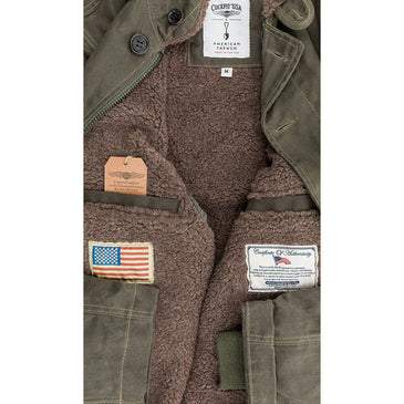 Coldsmoke waxed top deck jacket