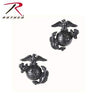 Eagle, Globe & Anchor insignia pin set, dark gunmetal-tone metal emblems
