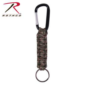 Rothco Paracord Keychain With Carabiner