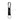 Black carabiner with strap and metal D-ring, 6mm