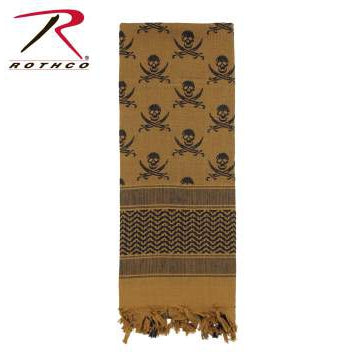 Rothco Skulls Shemagh Tactical Desert Scarf