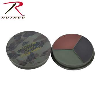 Rothco Round Camo Face Paint Compact Set