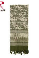 Rothco Digital Camo Shemagh Tactical Desert Keffiyeh Scarf