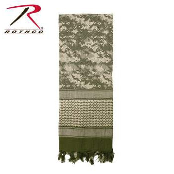 Rothco Digital Camo Shemagh Tactical Desert Keffiyeh Scarf